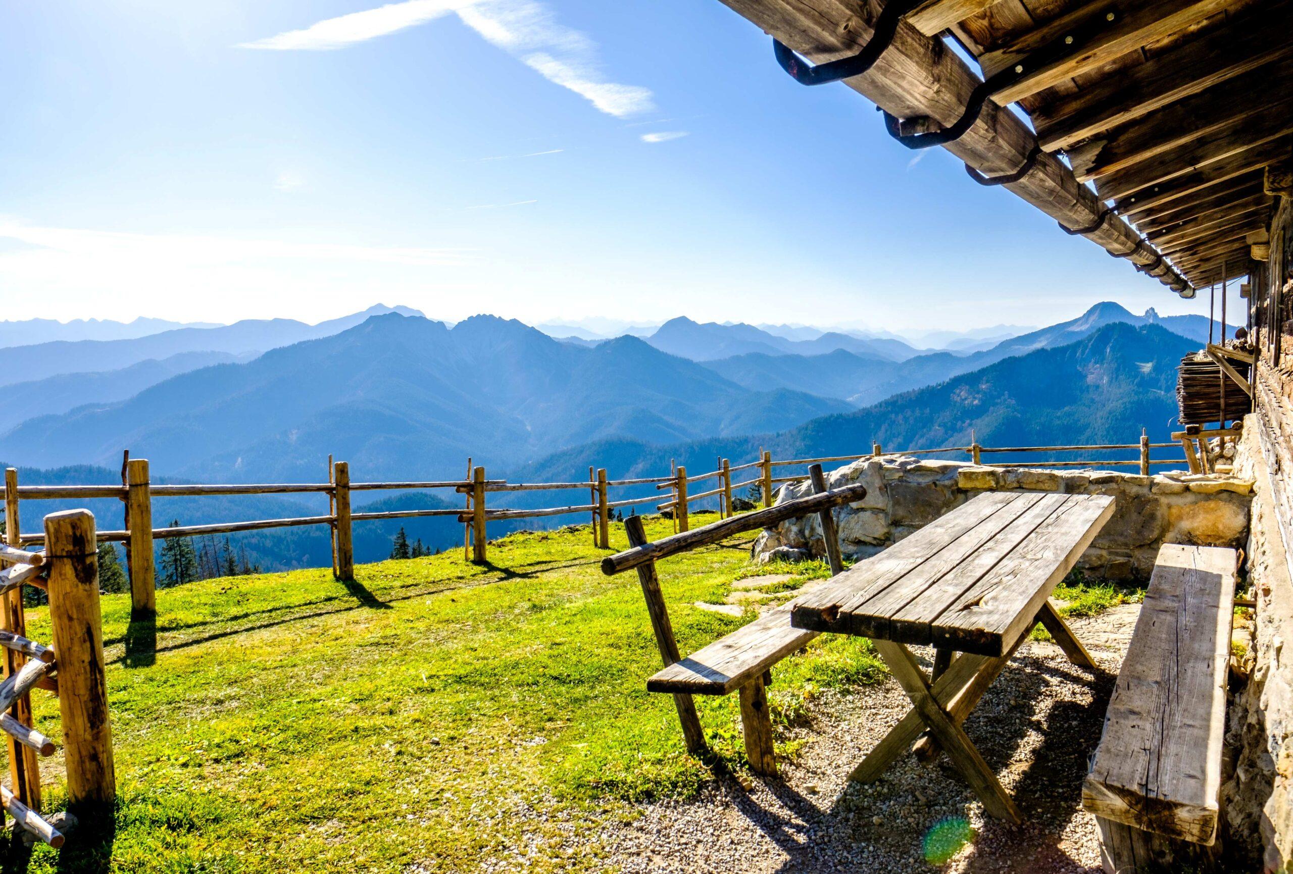 Spitzingsee in Bayern